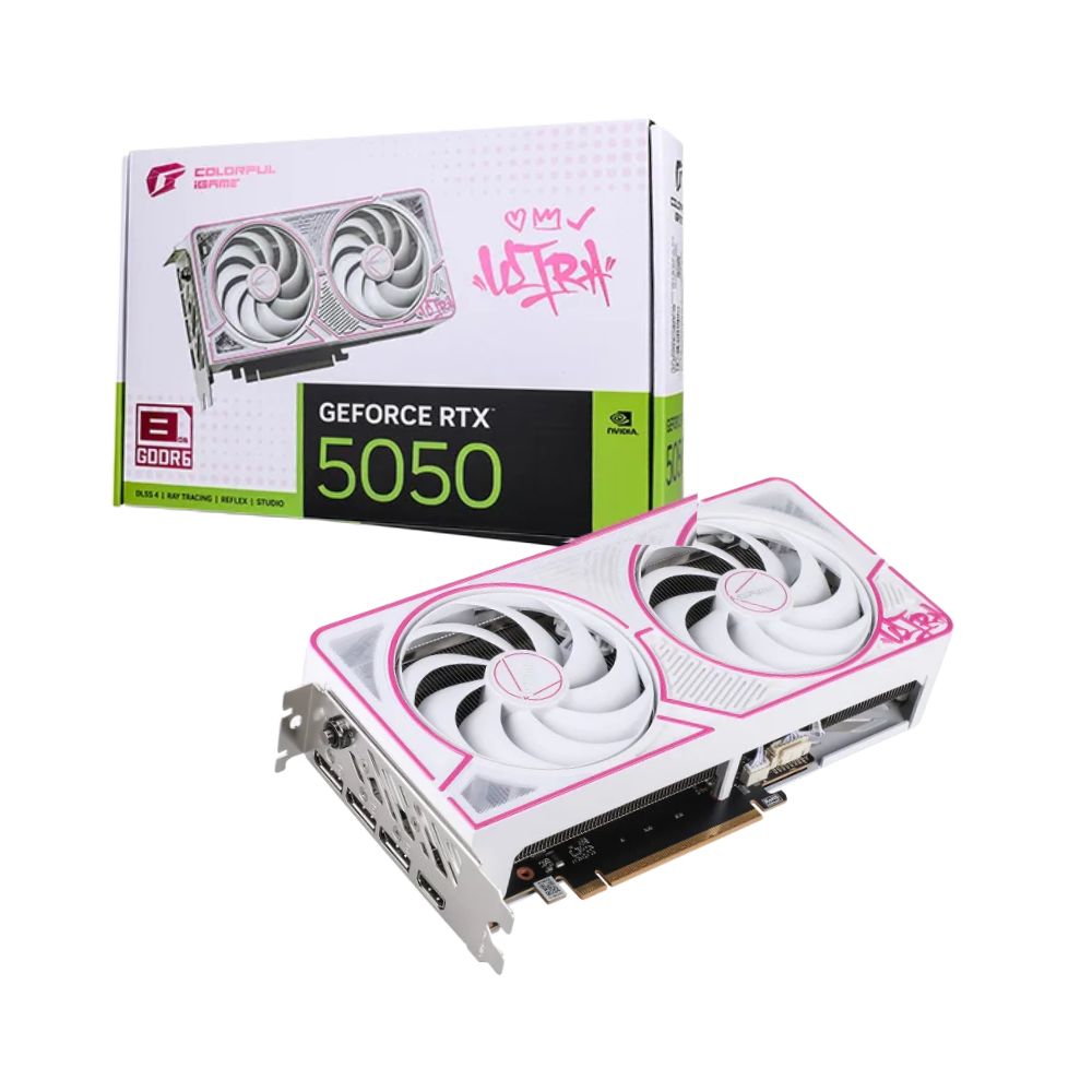 Colorful iGame GeForce RTX 5050 Ultra W DUO OC 8GB-V