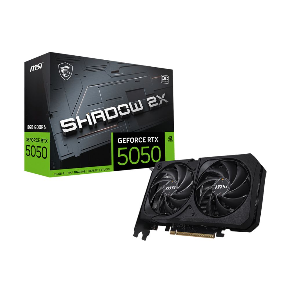 MSI GeForce RTX 5050 SHADOW 2X OC