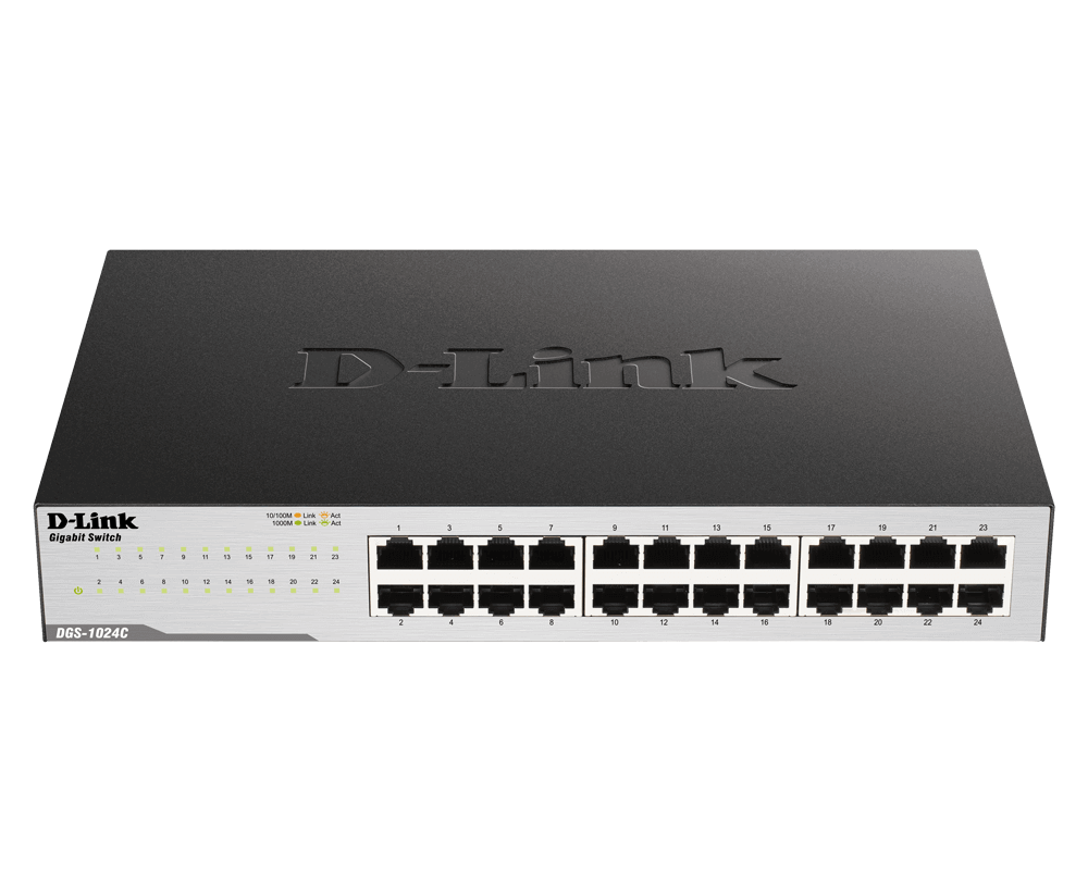 D-Link DGS-1024C Unmanaged Gigabit Switch