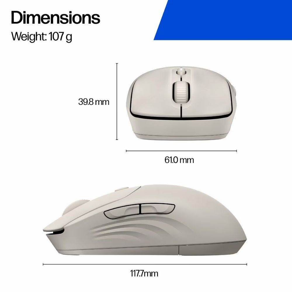 HP Mouse 400 Quiet Dual Mode | Wireless / Bluetooth | 1 Year Warranty
