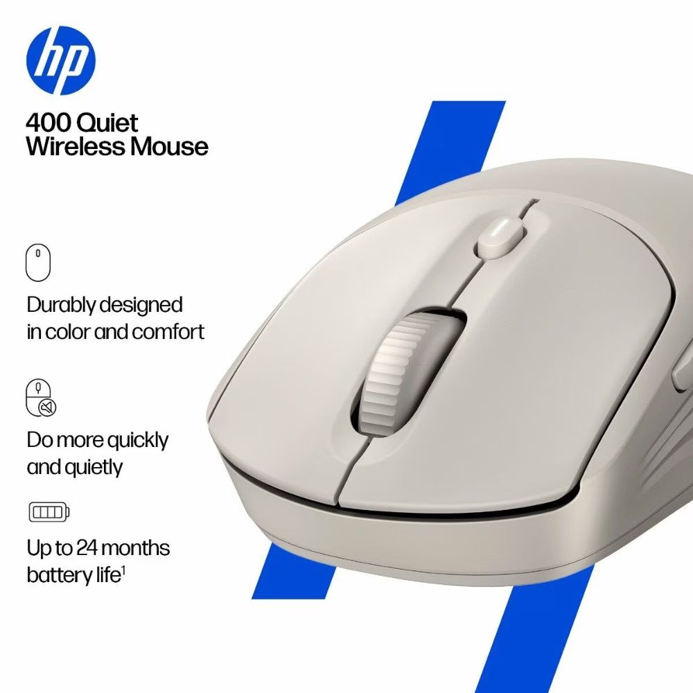HP Mouse 400 Quiet Dual Mode | Wireless / Bluetooth | 1 Year Warranty