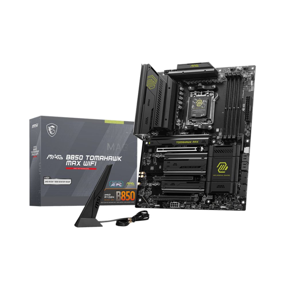MSI MAG B850 TOMAHAWK MAX WIFI ATX Motherboard