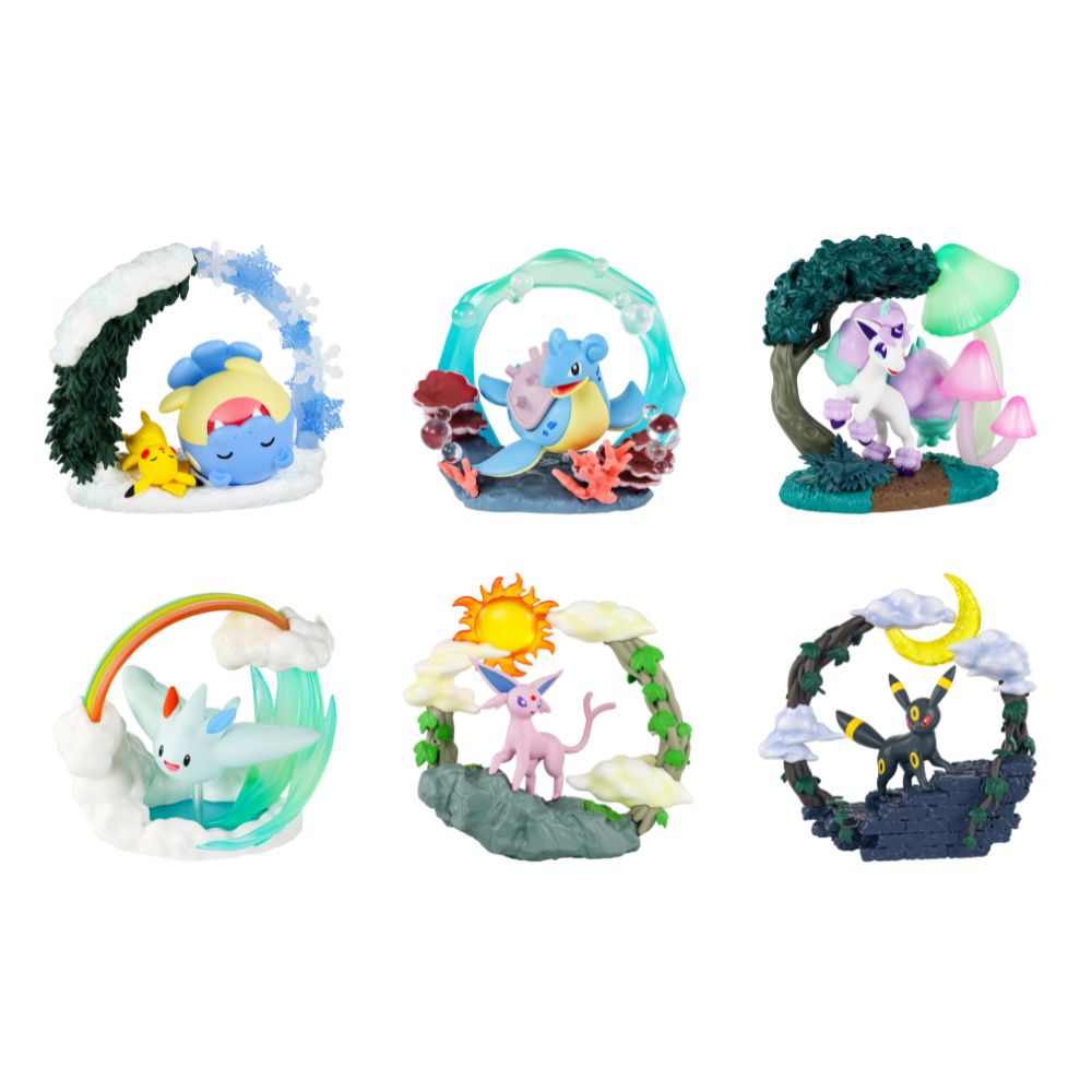 Re-Ment Pokemon Circular Diorama Collection (Blind Box)