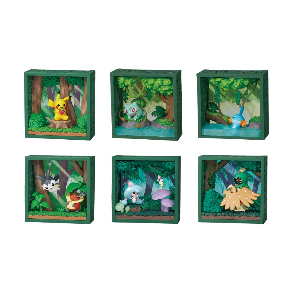 Re-Ment Pokemon Frame In The Woods Collection (Blind Box)