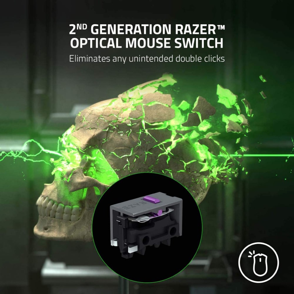 Razer Deathadder V2 Pro Wireless Gaming Mouse with Best-In-Class Ergonomics