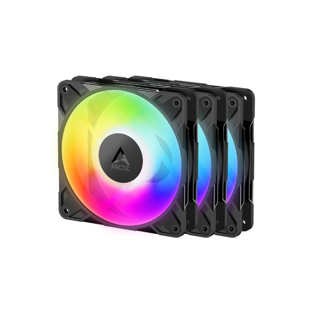 Arctic P12 Pro ARGB PWM Fan Case (3 Packs)