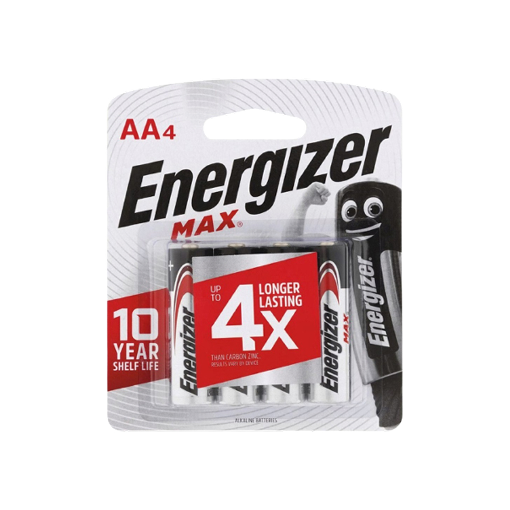 Energizer E91BP8M Max AA Size Battery - 8pcs