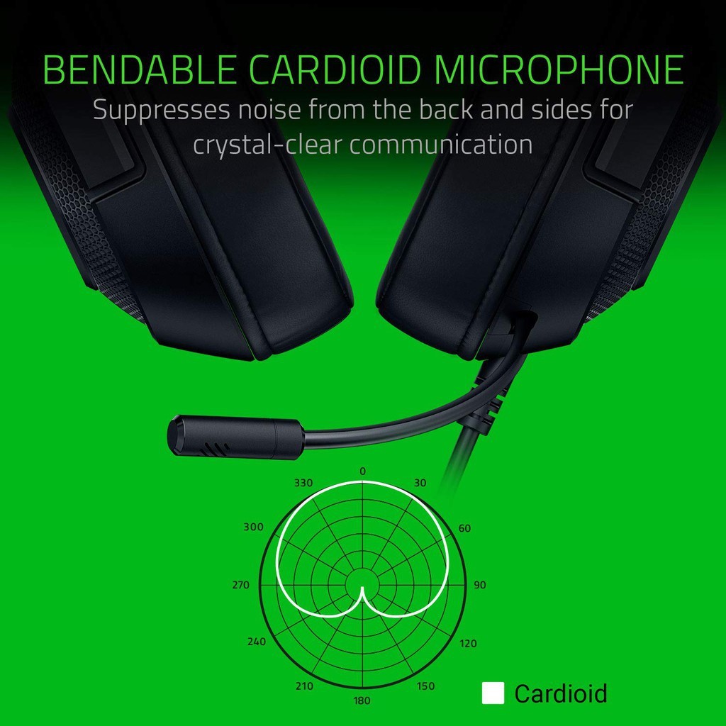 (Special Promo) Razer Kraken X Lite Wired Gaming Headset | 7.1 Surround Sound