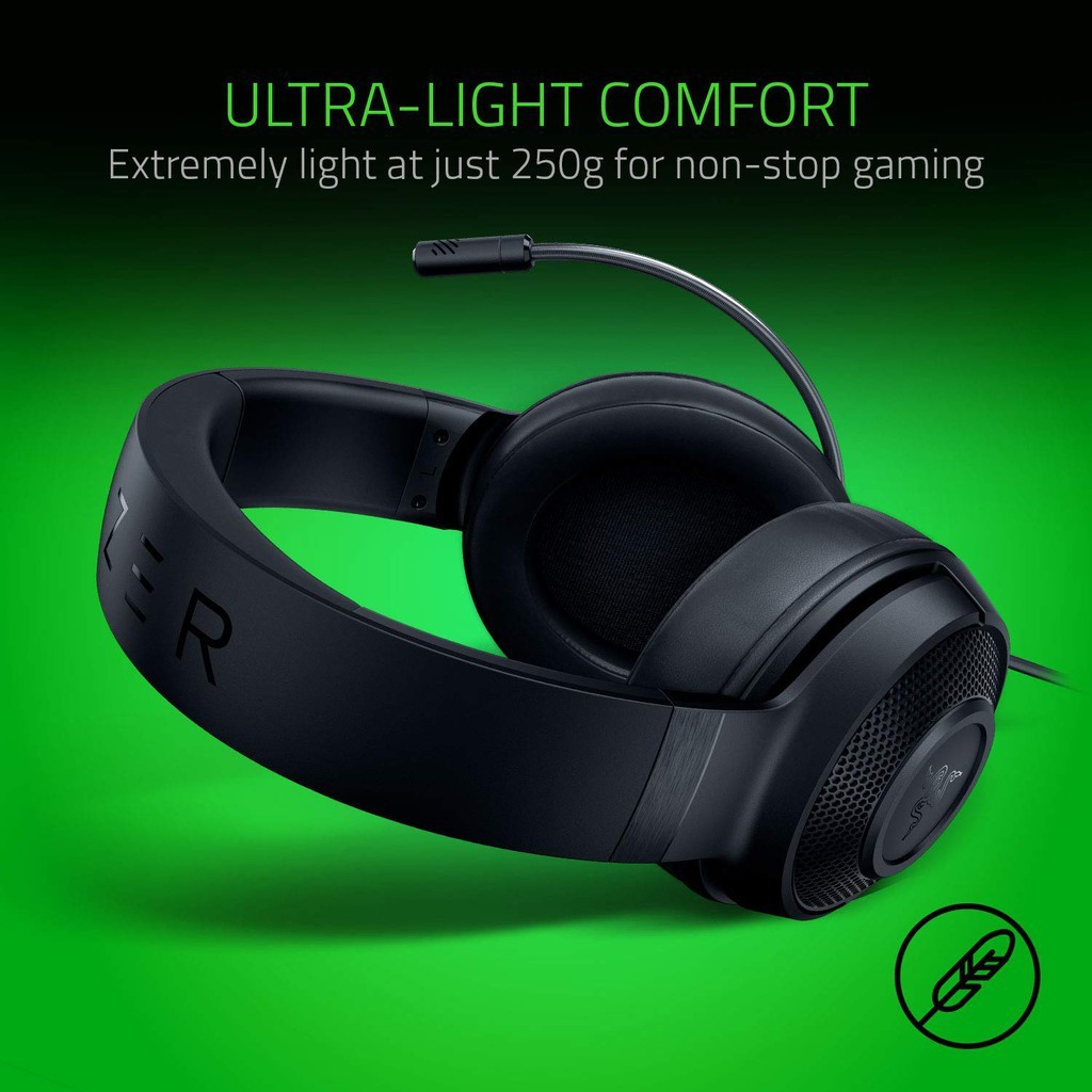 (Special Promo) Razer Kraken X Lite Wired Gaming Headset | 7.1 Surround Sound