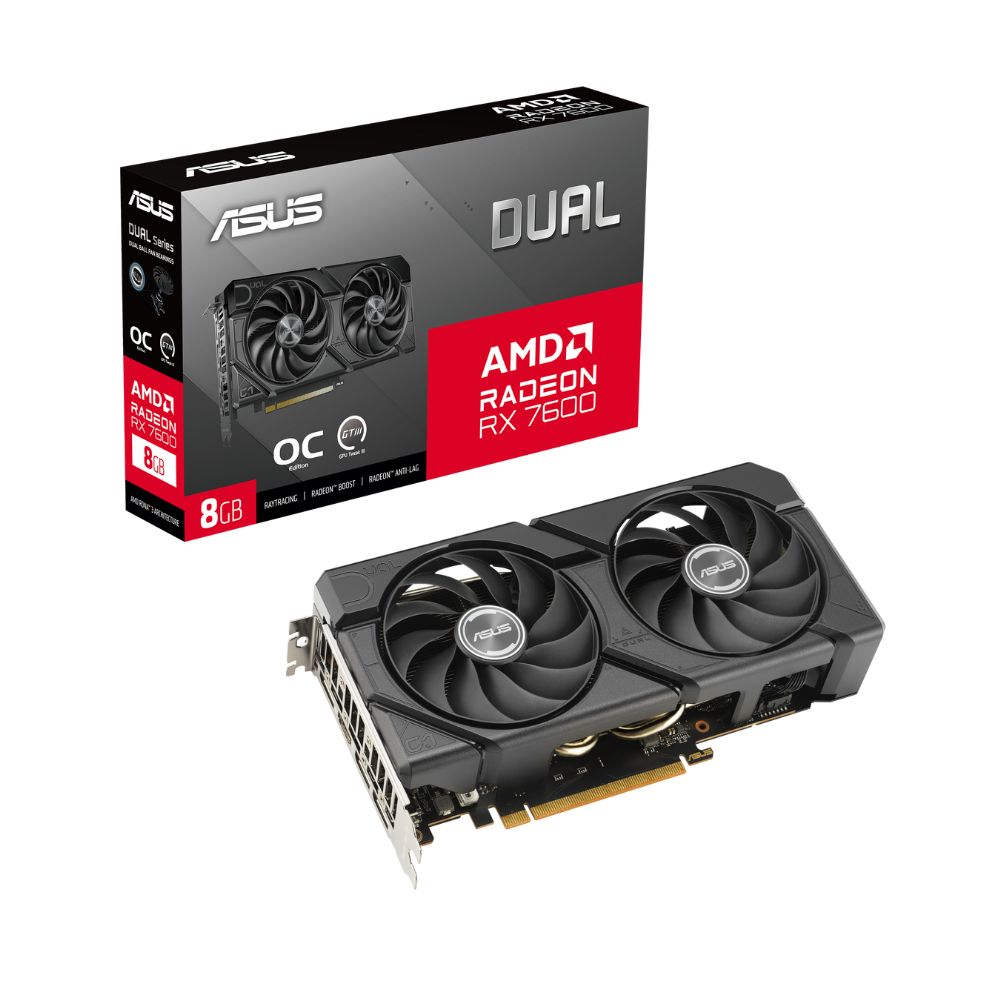 ASUS Dual Radeon RX 7600 EVO OC
