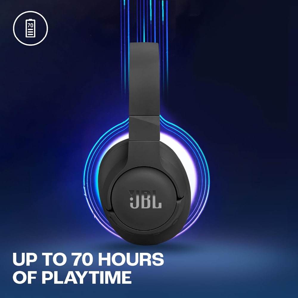 (Hot Deals) JBL Tune 770NC Adaptive Noise Cancelling Over-Ear Headphones - Black