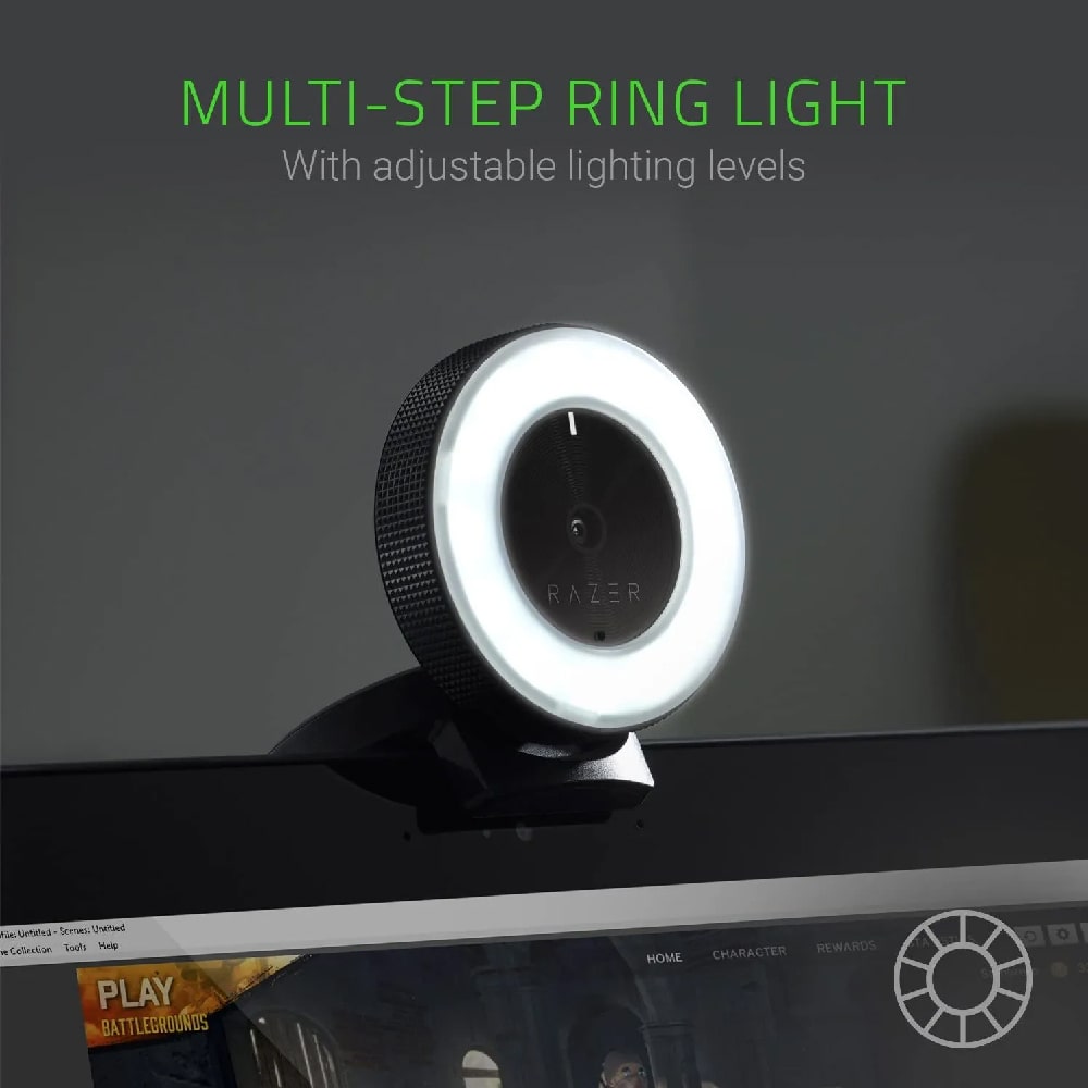 Razer Kiyo USB Webcam - for Full HD Streaming