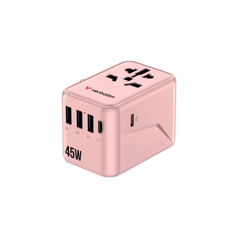 Verbatim UTA-08 5 Port Universal Travel Adapter