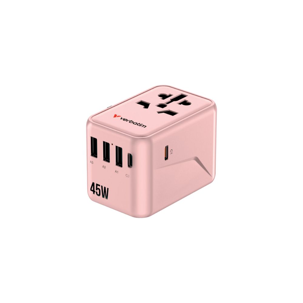 Verbatim UTA-08 5 Port Universal Travel Adapter