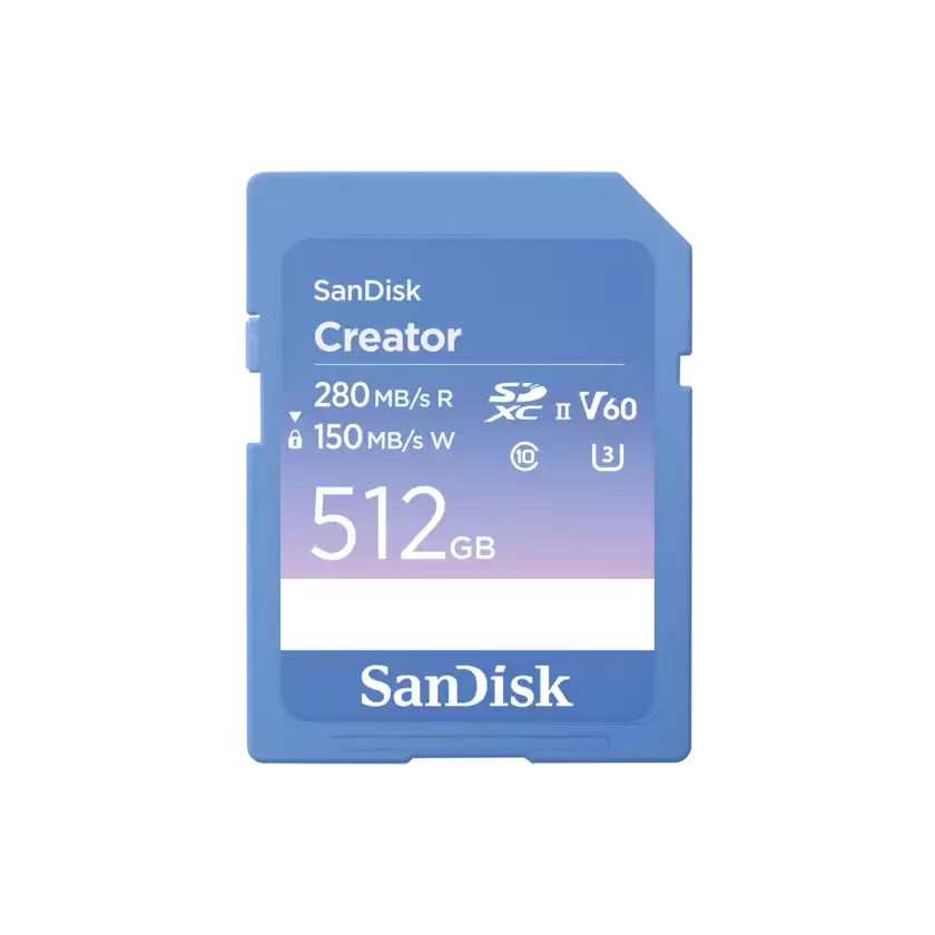 SanDisk SD Card Secure Digital CREATOR Series Memory Card