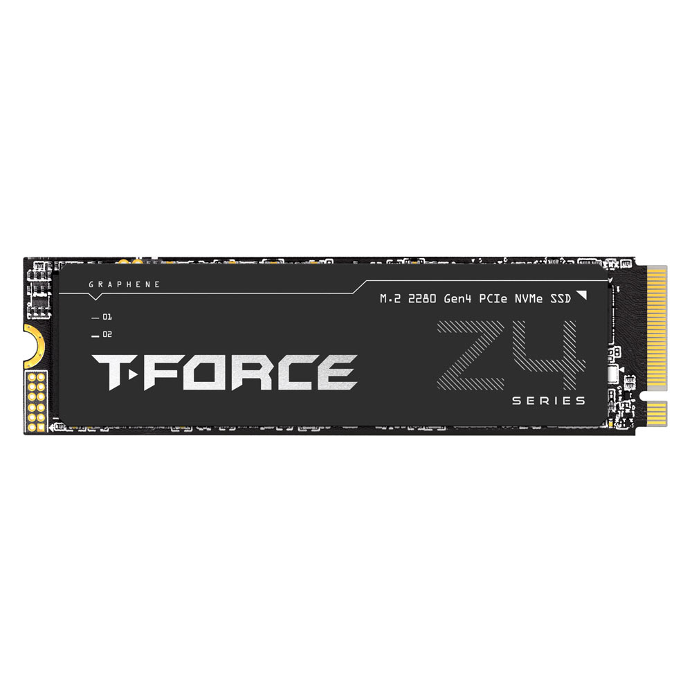 Team Group T-Force Z44A7Q M.2 2280 PCIe NVMe Gen4 Internal SSD | With Graphene Heatsink