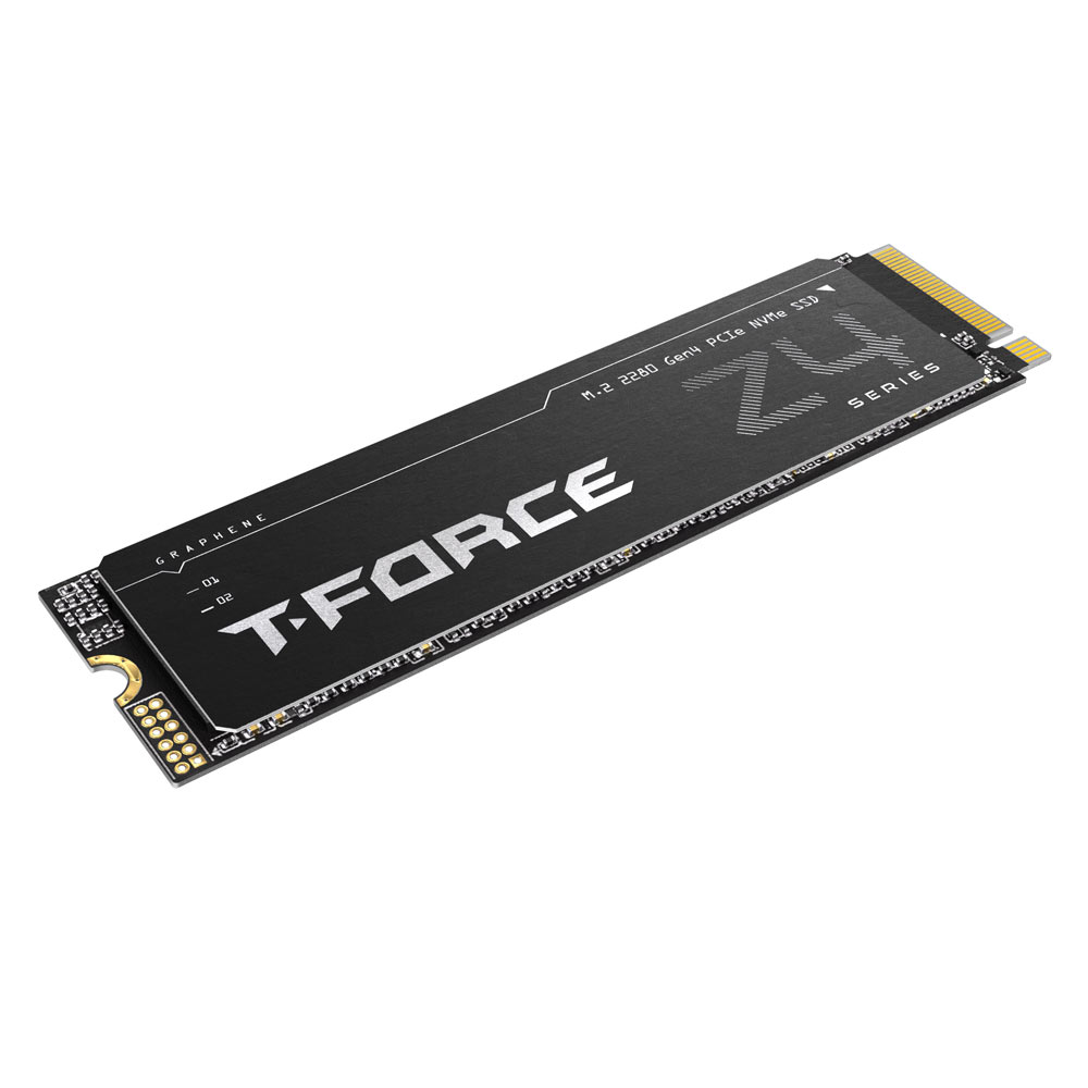 Team Group T-Force Z44A7Q M.2 2280 PCIe NVMe Gen4 Internal SSD | With Graphene Heatsink