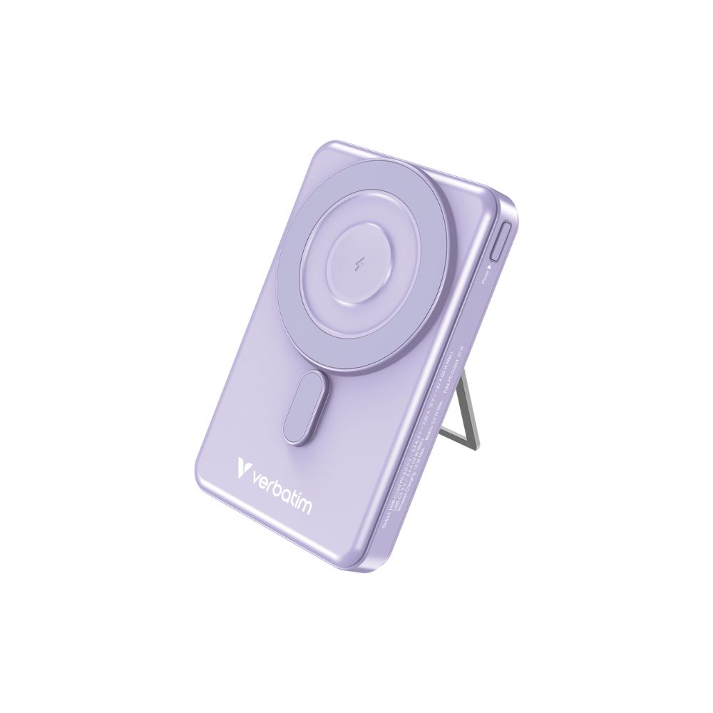 Verbatim Charge 'n' Go 5-in-1 Magnetic Wireless Power Bank