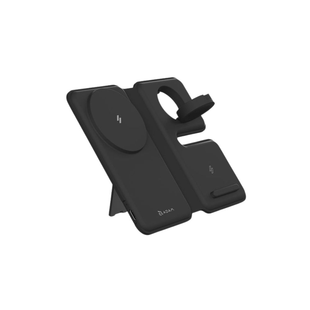 ADAM elements Mag Book 3-in-1 Wireless Charging Station with Stand