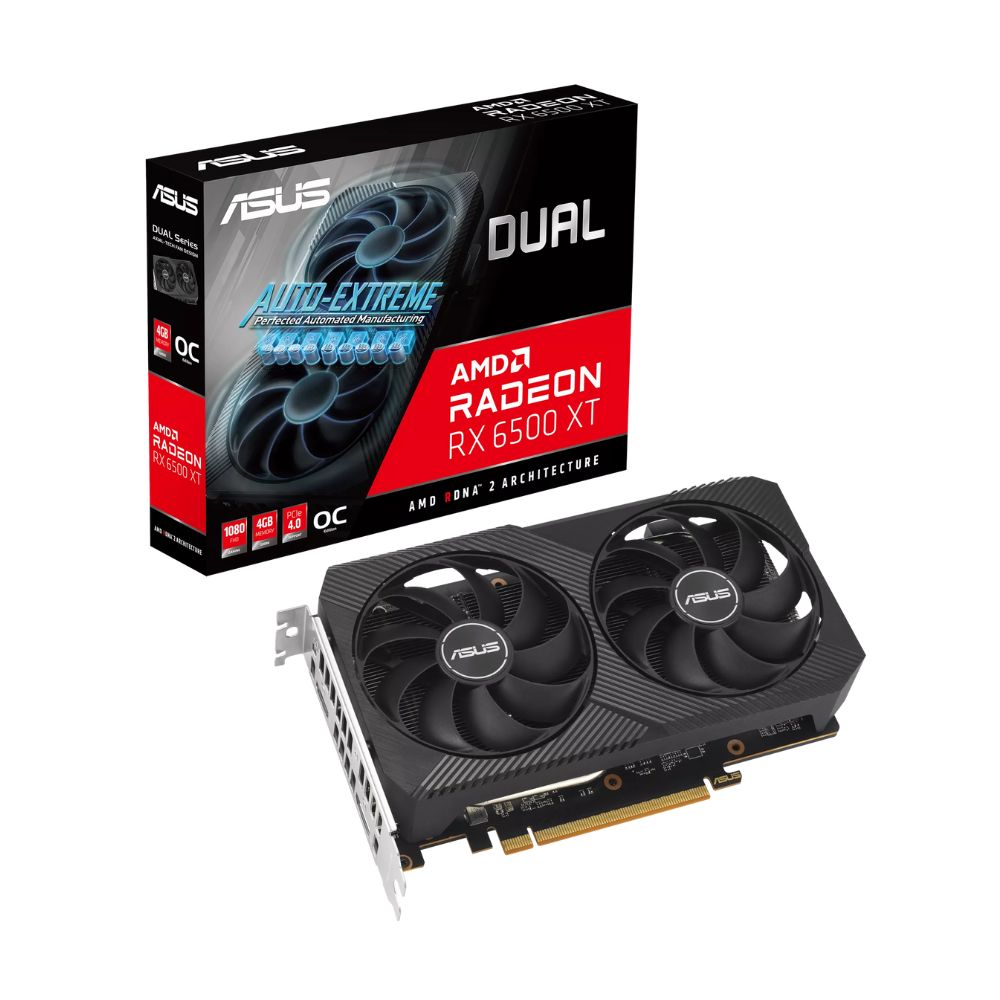 ASUS Dual Radeon RX 6500 XT V2 OC