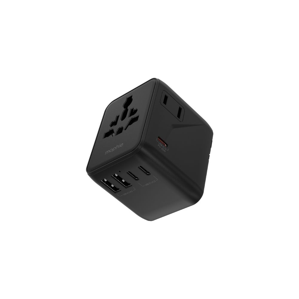 Mophie Essentials GaN 35W Universal Travel Adapter