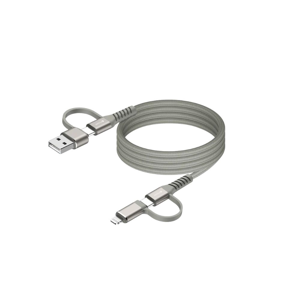 Mazer InfiniteLink COBRA Q Magnetic 4-in-1 Charging Cable