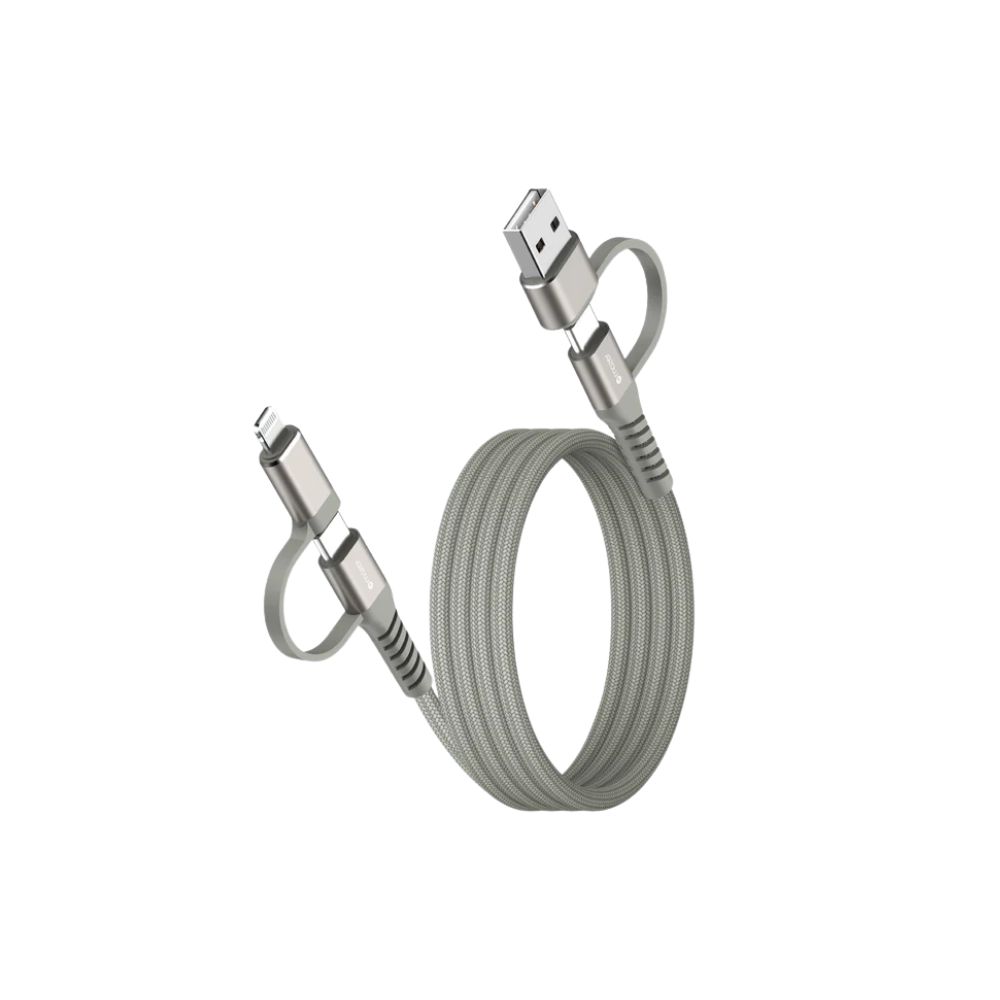 Mazer InfiniteLink COBRA Q Magnetic 4-in-1 Charging Cable