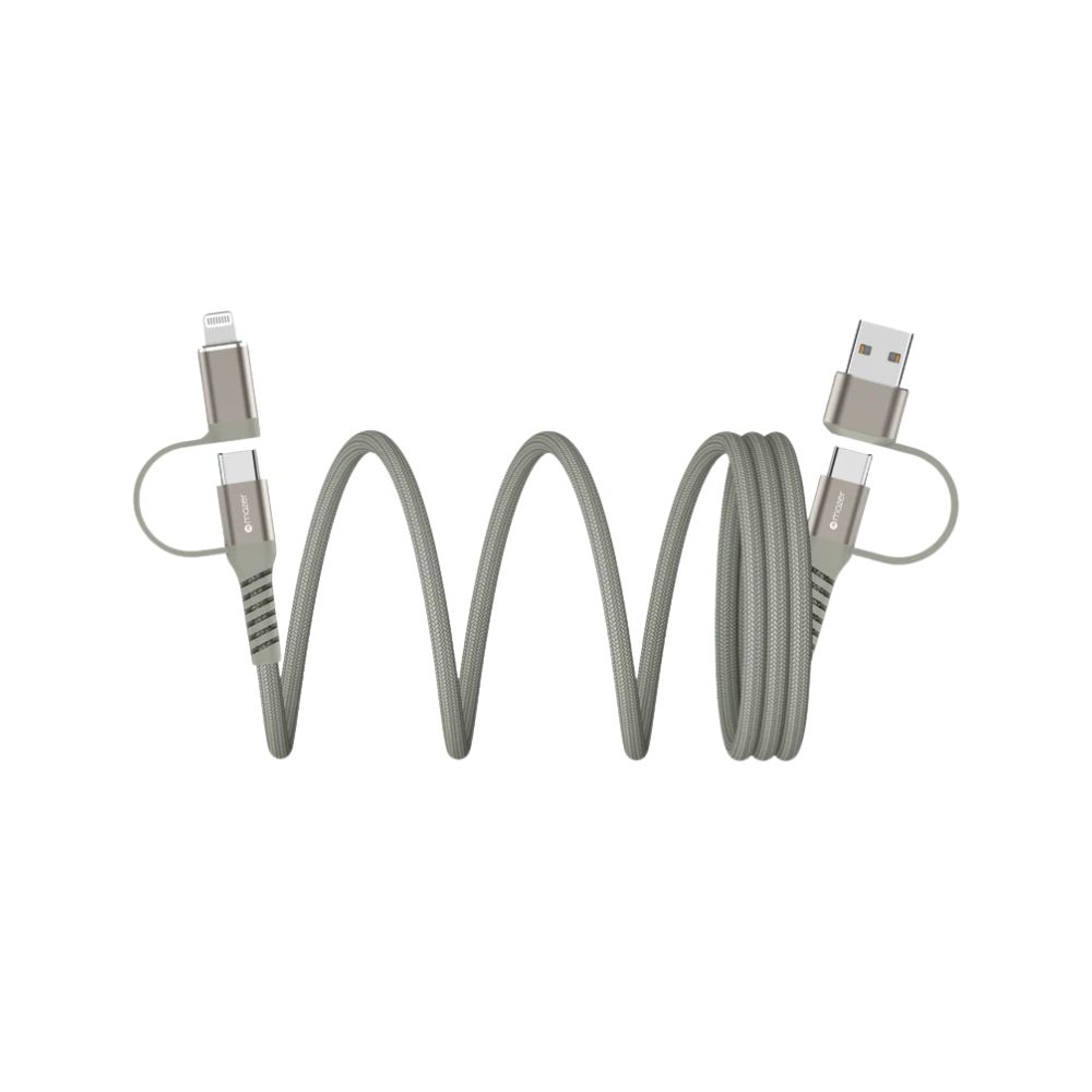 Mazer InfiniteLink COBRA Q Magnetic 4-in-1 Charging Cable