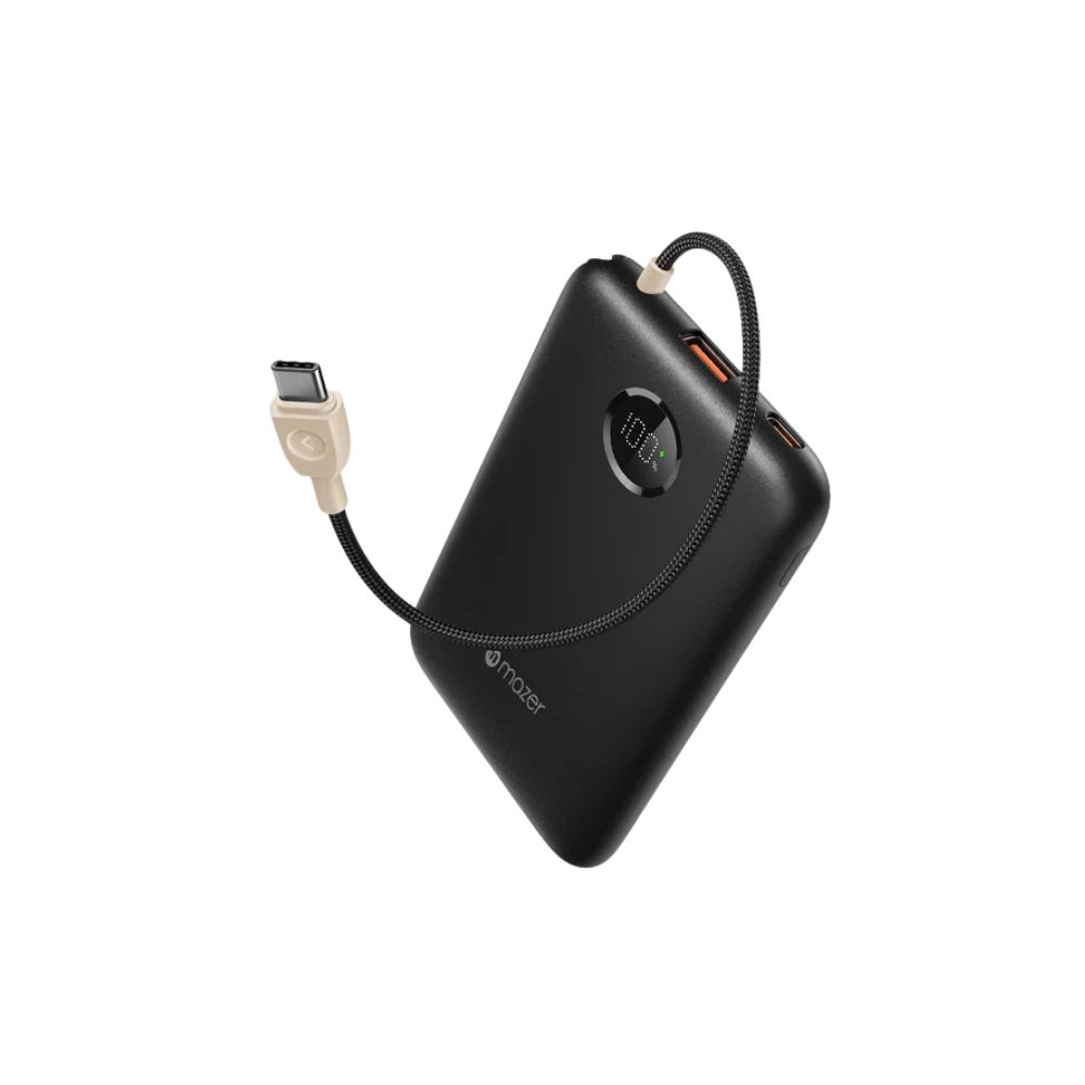 Mazer PowerCharge Link 10V2 Power Bank with Built-in Cable