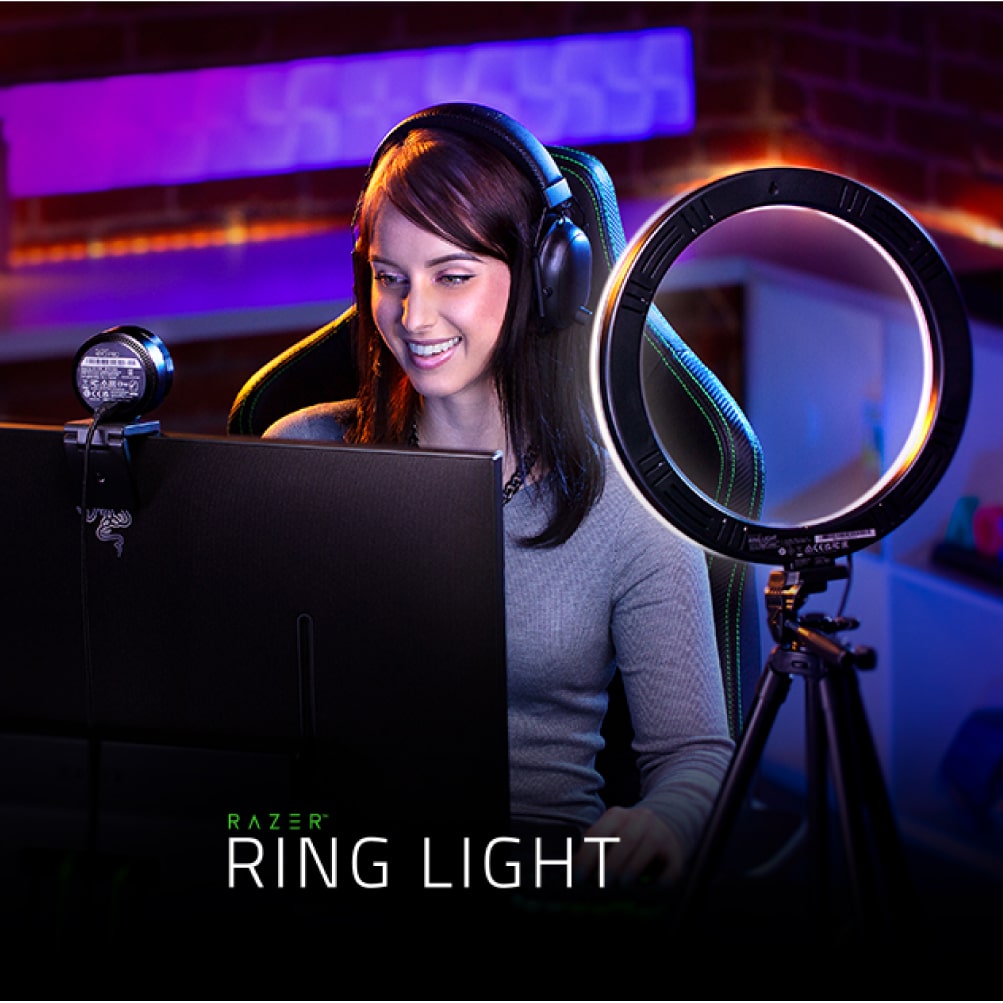 Razer LED Ring Light 12” for PC and Mobile Streaming