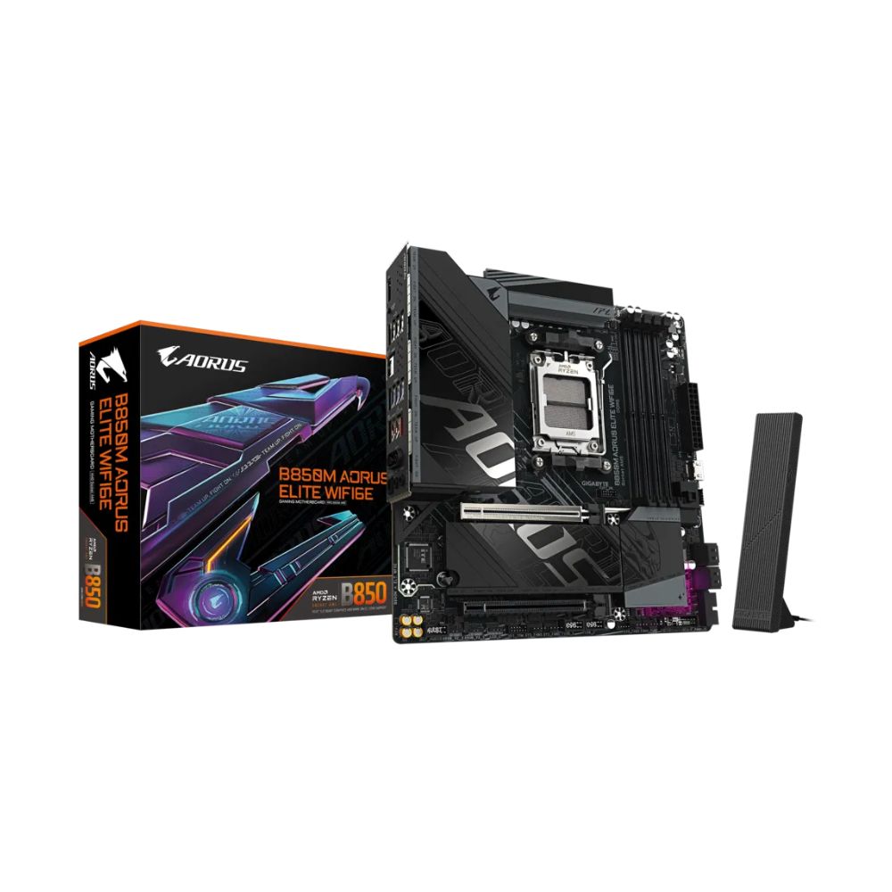 Gigabyte B850M AORUS ELITE WIFI6E mATX Motherboard