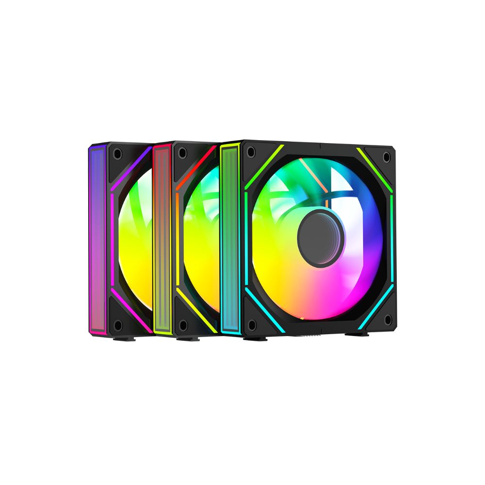 Ocypus Gamma F12 UNI ARGB Reverse Blade Fan Case (3Packs)