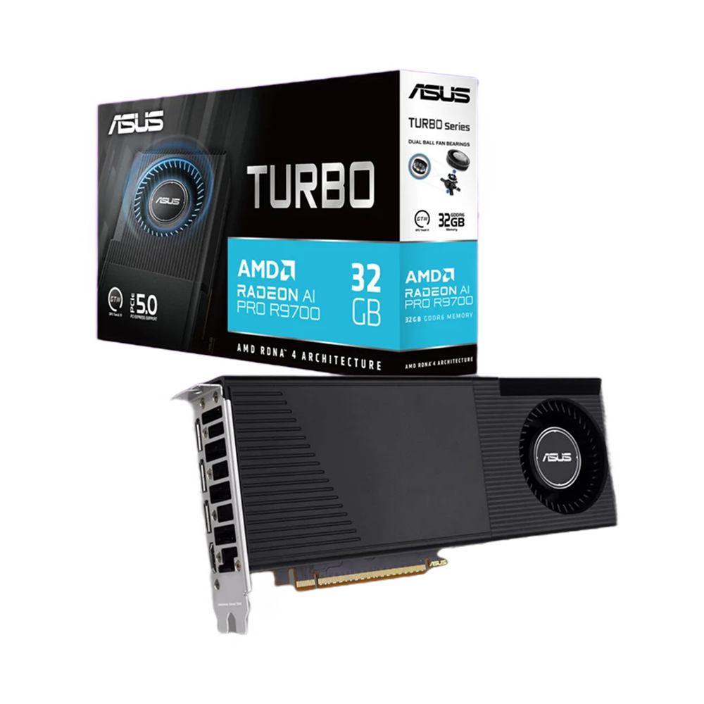 ASUS TURBO Radeon AI PRO R9700