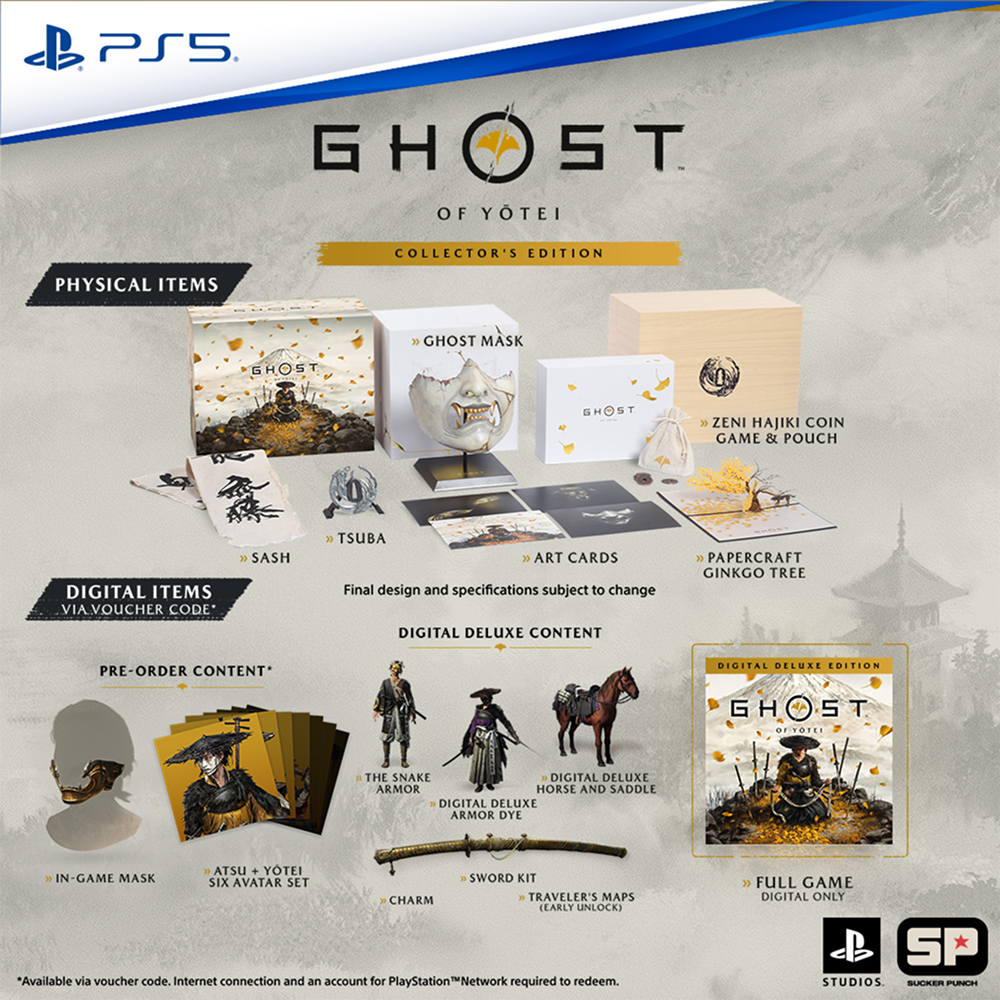 PS5 Game Ghost of Yotei™ - Collector’s Edition