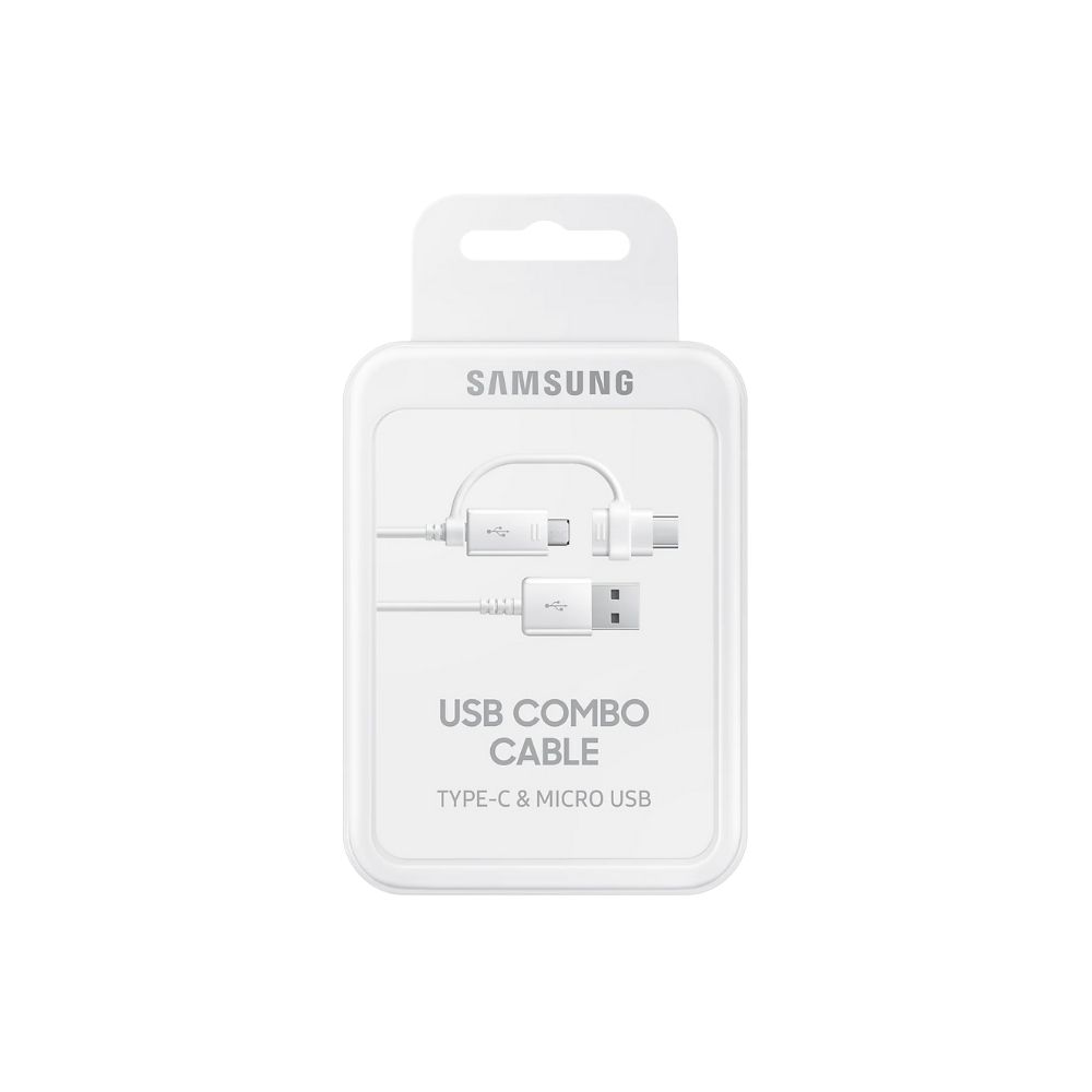 SAMSUNG USB Combo Cable (Type C + Micro USB)