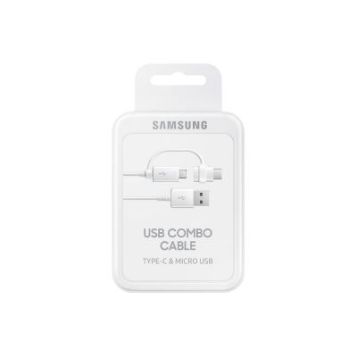 SAMSUNG USB Combo Cable (Type C + Micro USB)