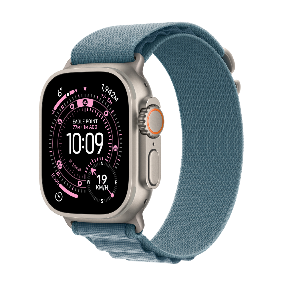 Apple Watch Ultra 3 Titanium Case with Alpine Loop (GPS + Cellular)