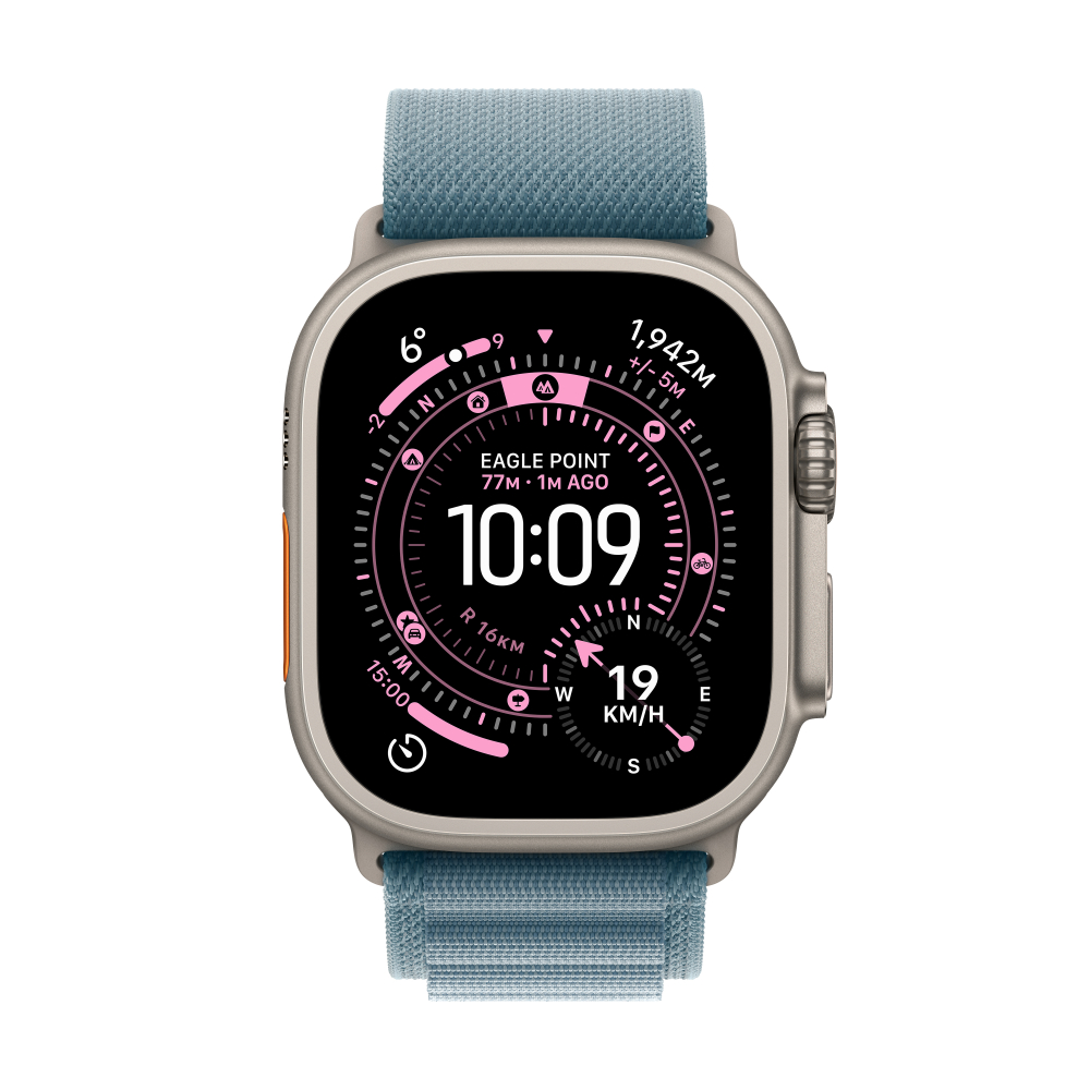 Apple Watch Ultra 3 Titanium Case with Alpine Loop (GPS + Cellular)