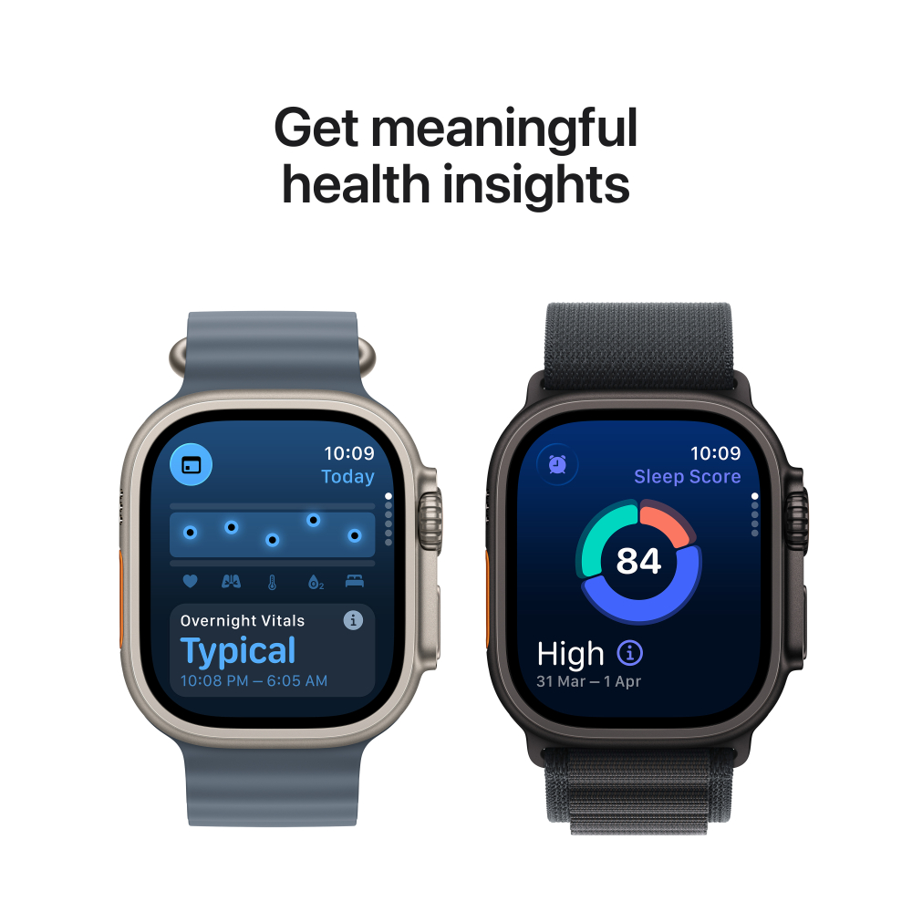 Apple Watch Ultra 3 Titanium Case with Alpine Loop (GPS + Cellular)