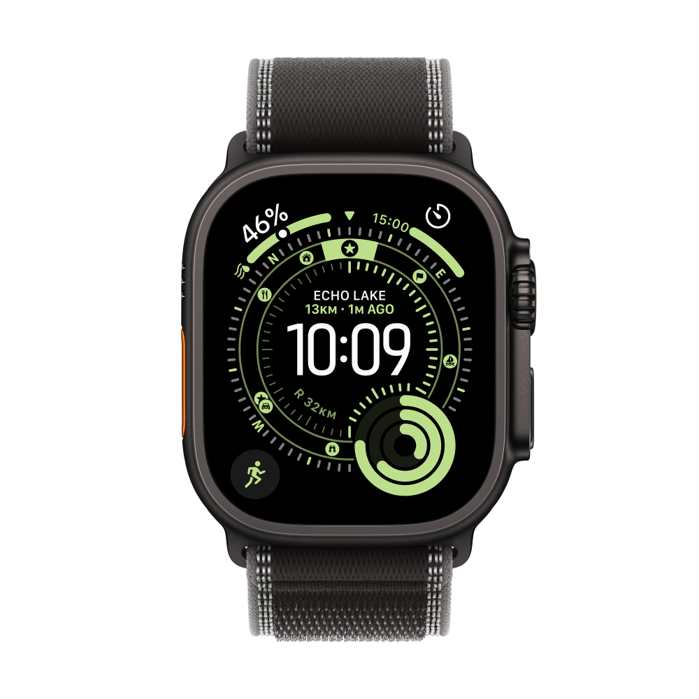 Apple Watch Ultra 3 Titanium Case with Trail Loop (GPS + Cellular)