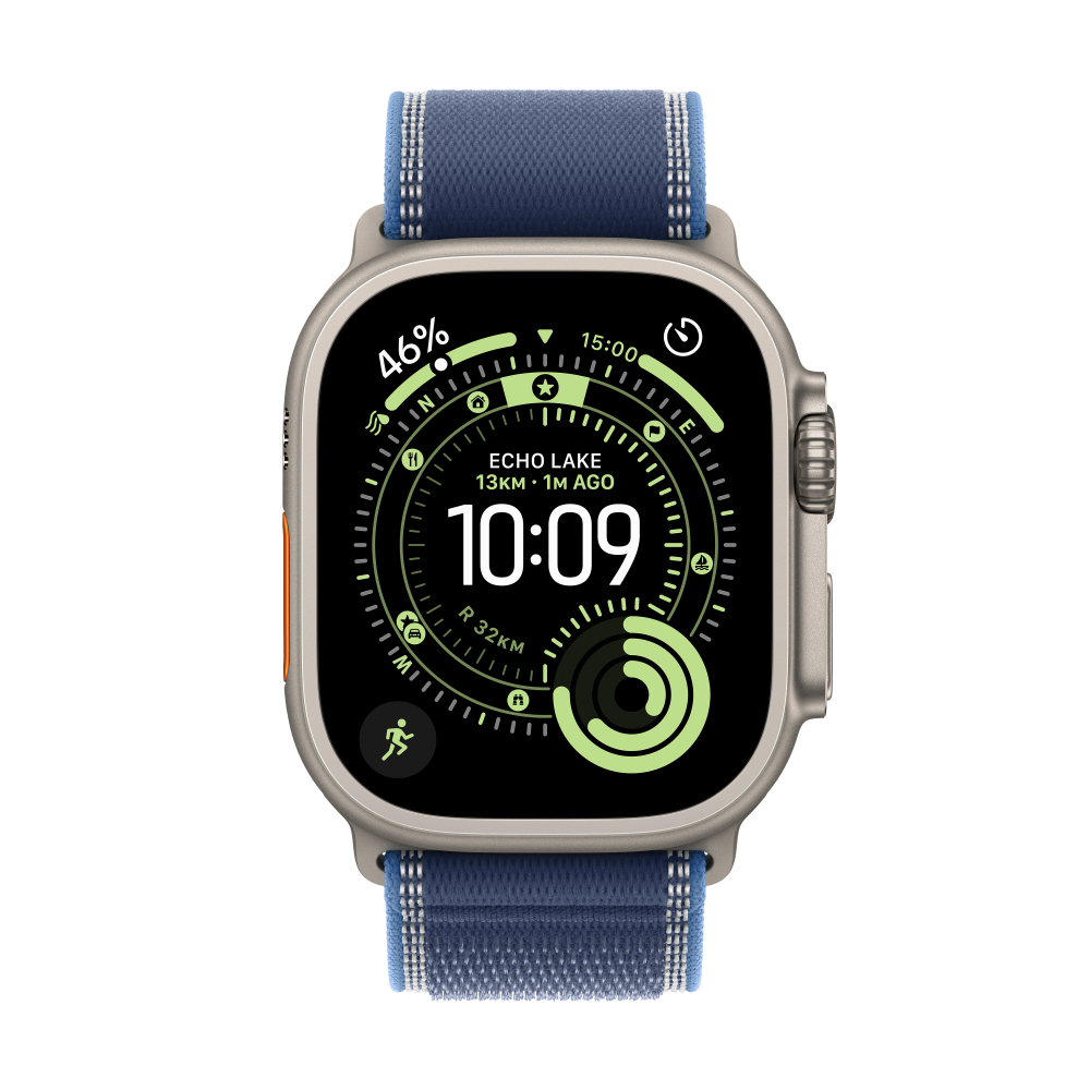 Apple Watch Ultra 3 Titanium Case with Trail Loop (GPS + Cellular)