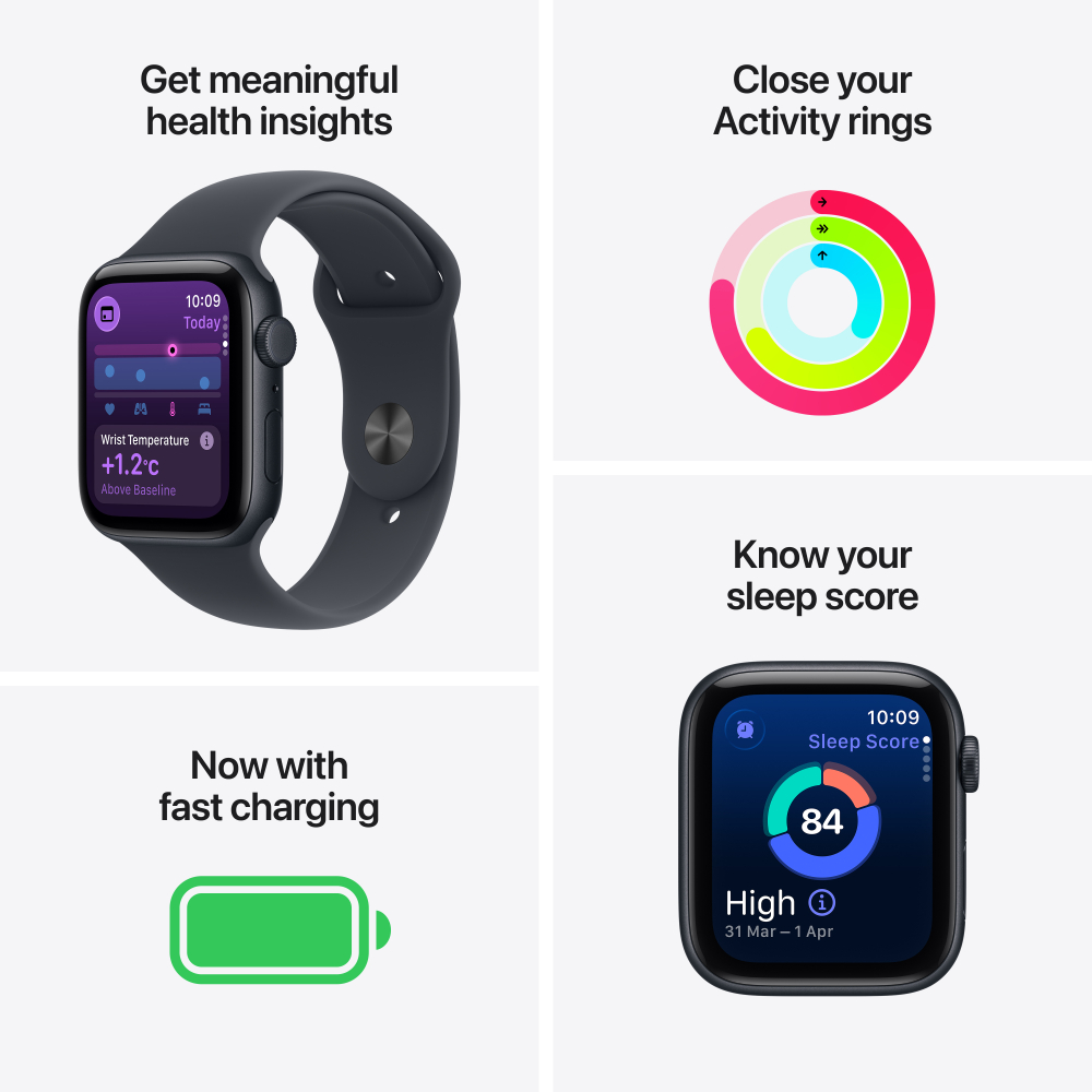 Apple Watch SE 3 Sport Band (GPS + Cellular)