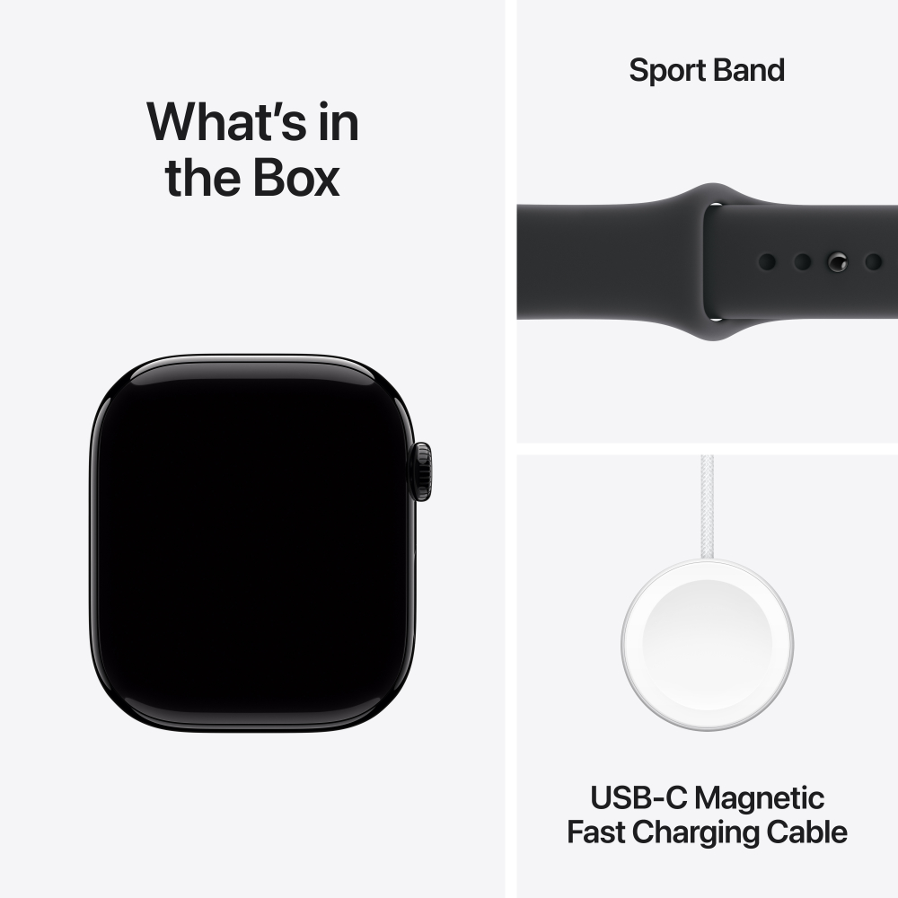 Apple Watch Series 11 Aluminium Case with Sport Band (GPS)