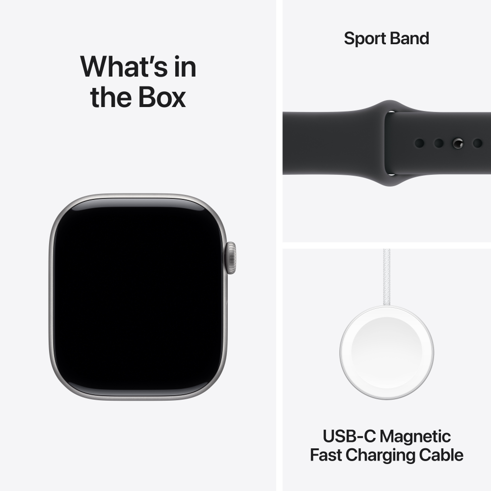 Apple Watch Series 11 Aluminium Case with Sport Band (GPS)