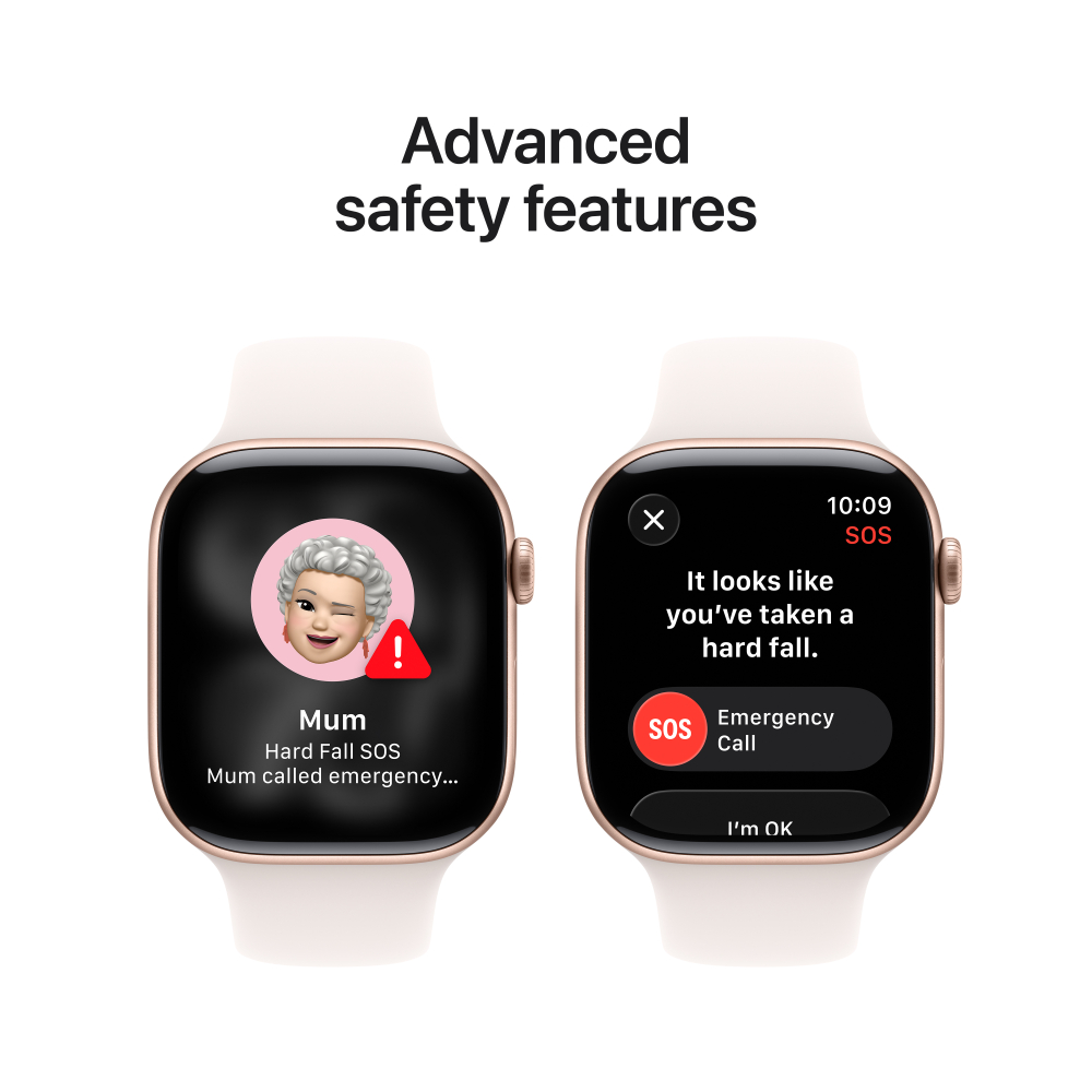 Apple Watch Series 11 Aluminium Case with Sport Band (GPS + Celullar)