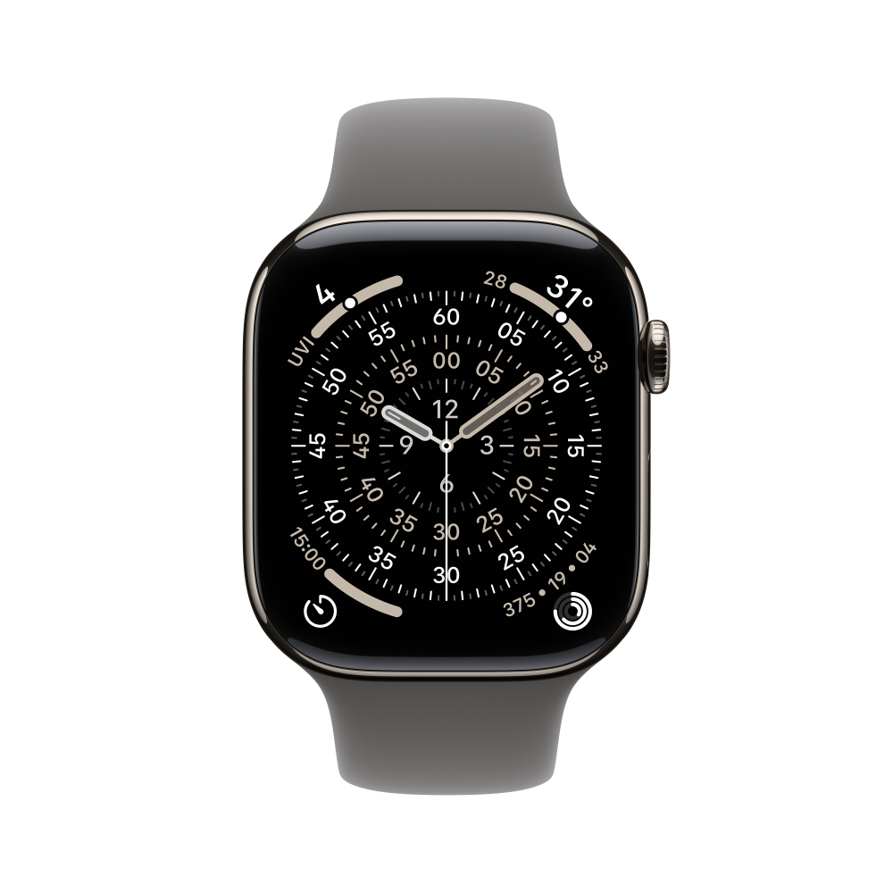 Apple Watch Series 11 Titanium Case with Sport Band (GPS + Celullar)