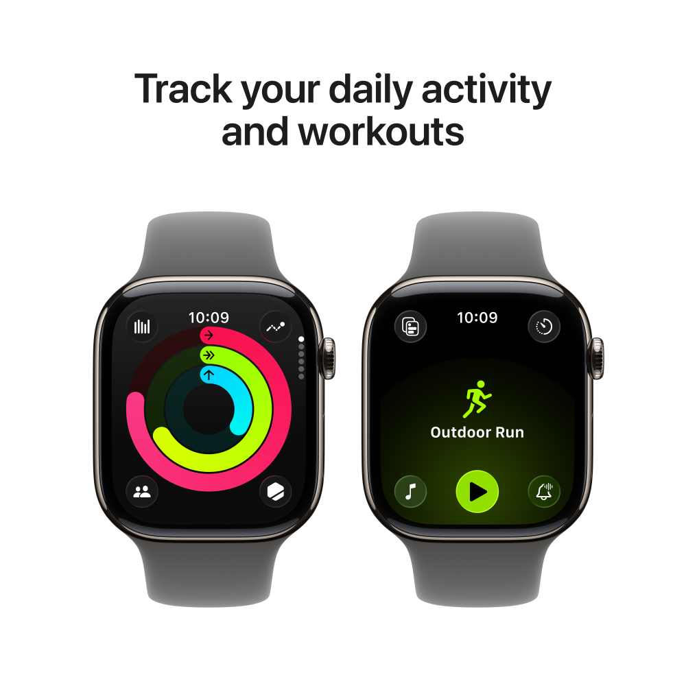 Apple Watch Series 11 Titanium Case with Sport Band (GPS + Celullar)