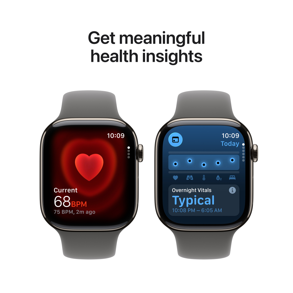 Apple Watch Series 11 Titanium Case with Sport Band (GPS + Celullar)