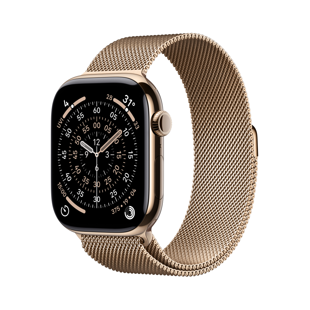 Apple Watch Series 11 Titanium Case with Milanese Loop (GPS + Celullar)