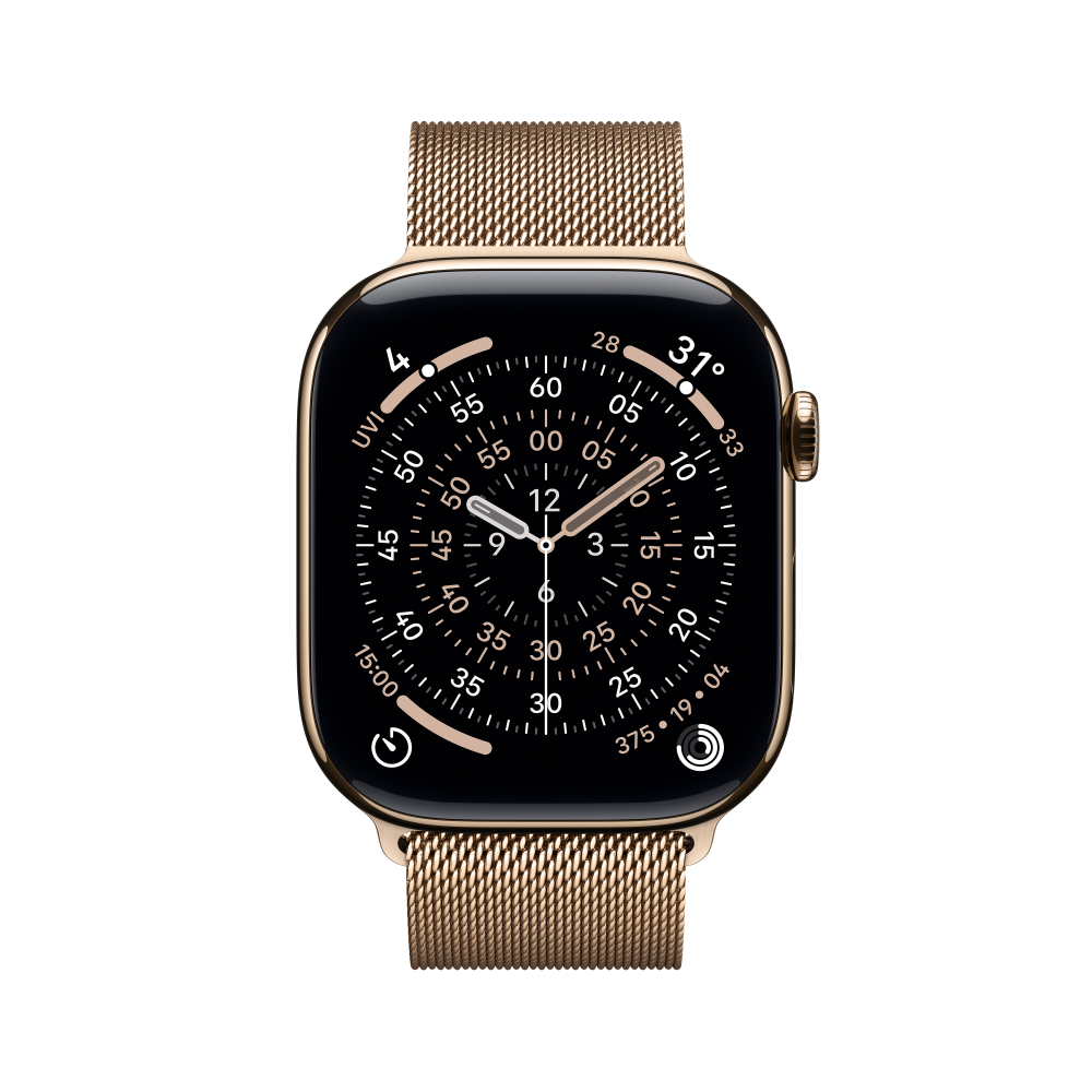 Apple Watch Series 11 Titanium Case with Milanese Loop (GPS + Celullar)